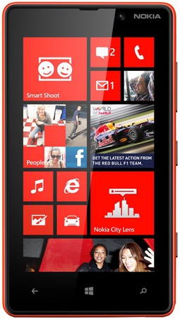 Смартфон Nokia Lumia 820 Red - Климовск